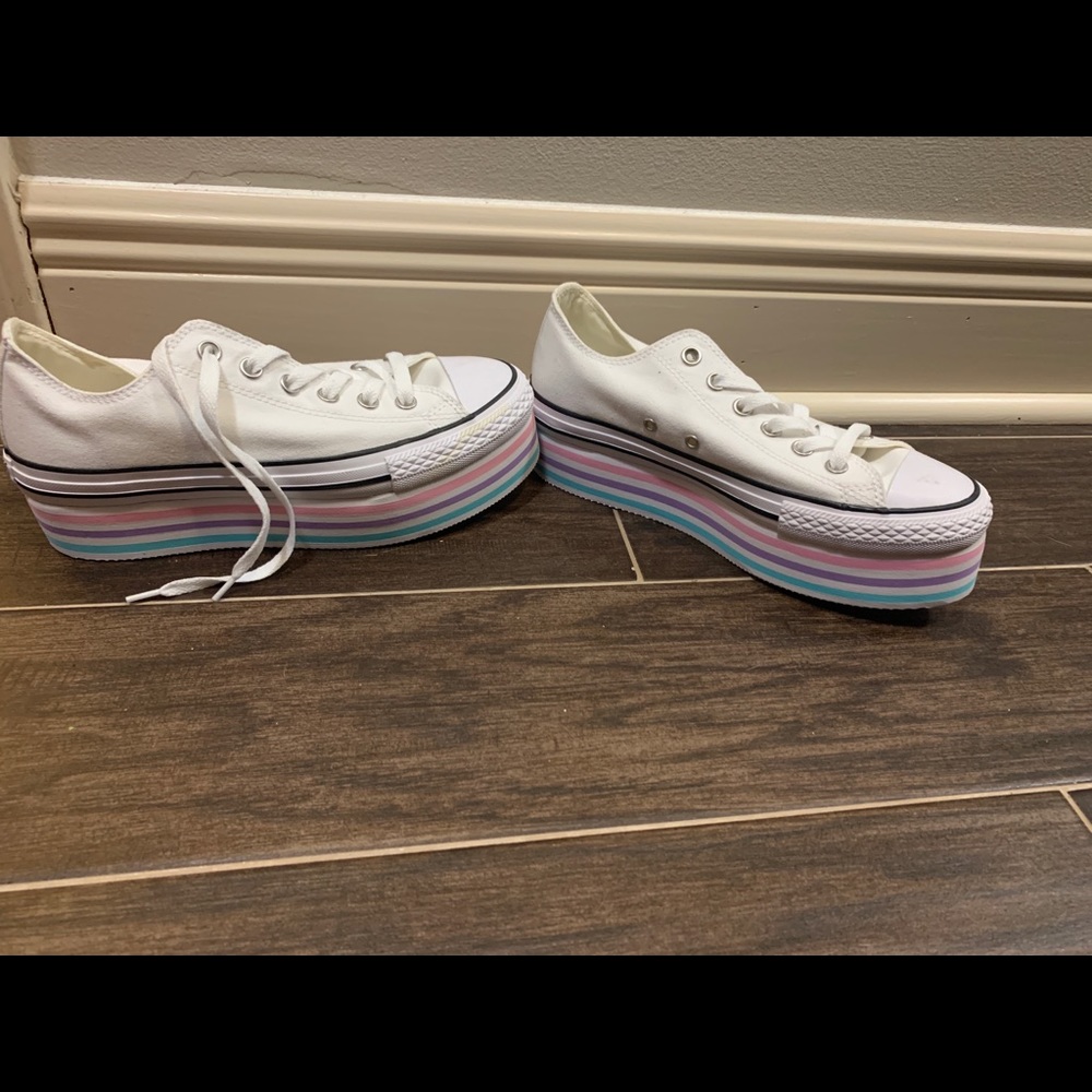 Platform converse size 8